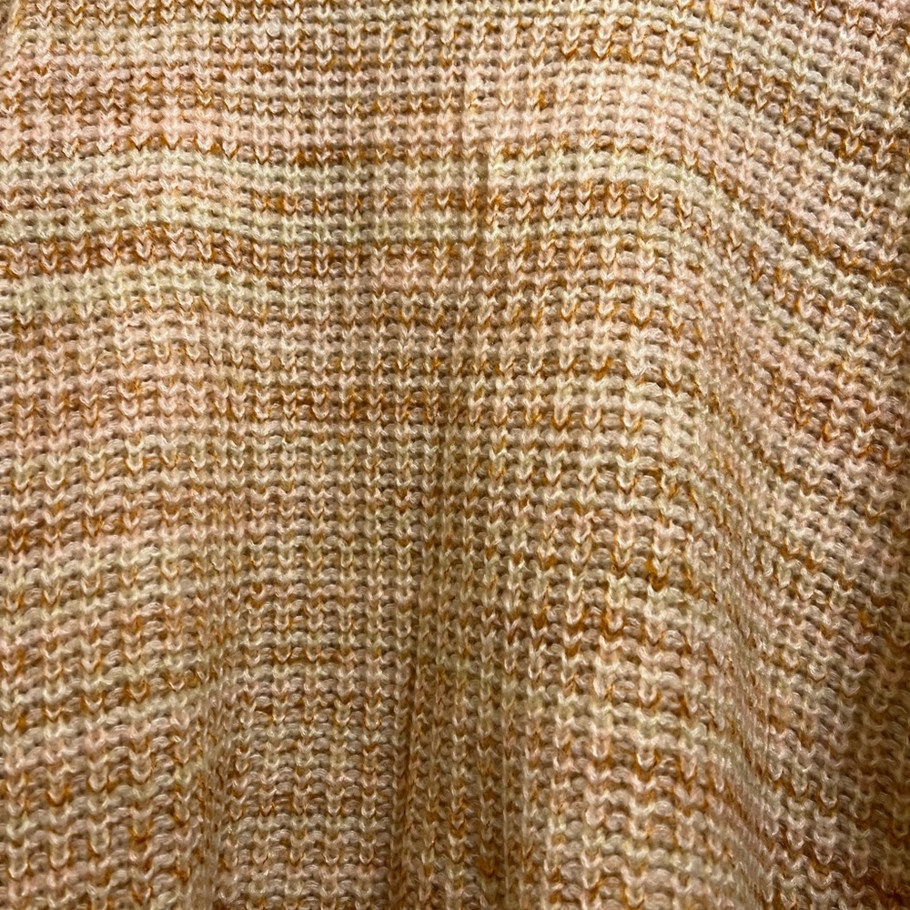 LC Lauren Conrad long sleeve pink and white striped sweater - Picture 3 of 4